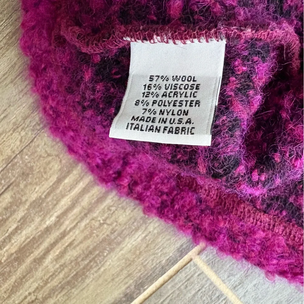 Bryn Walker Boucle Cowl Neck Wool Blend Sleeveless Sweater Small - Picture 11 of 14